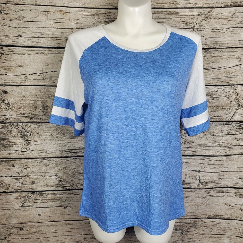 Women's Sunnyme Crewneck Short Sleeve Tunic Shirt Size 2XL New with Tags!.Pit